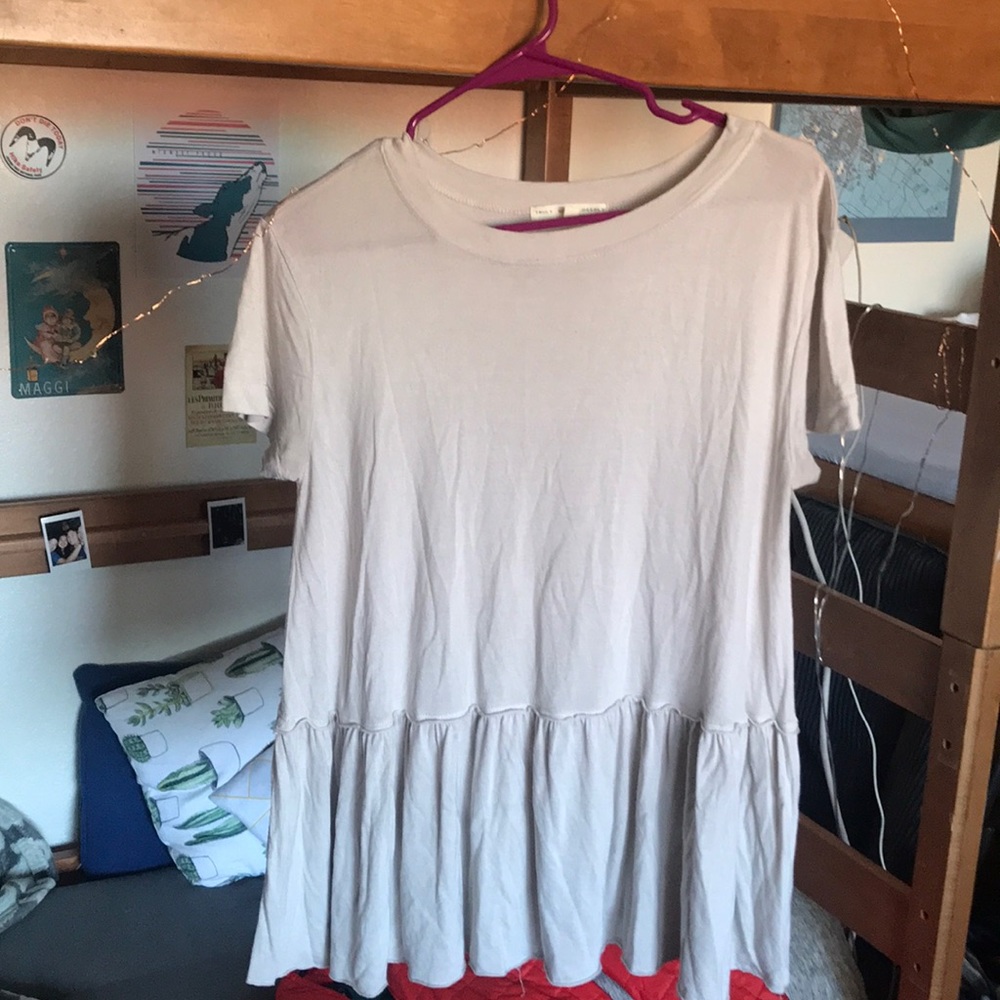 Urban Outfitters Peplum Tee